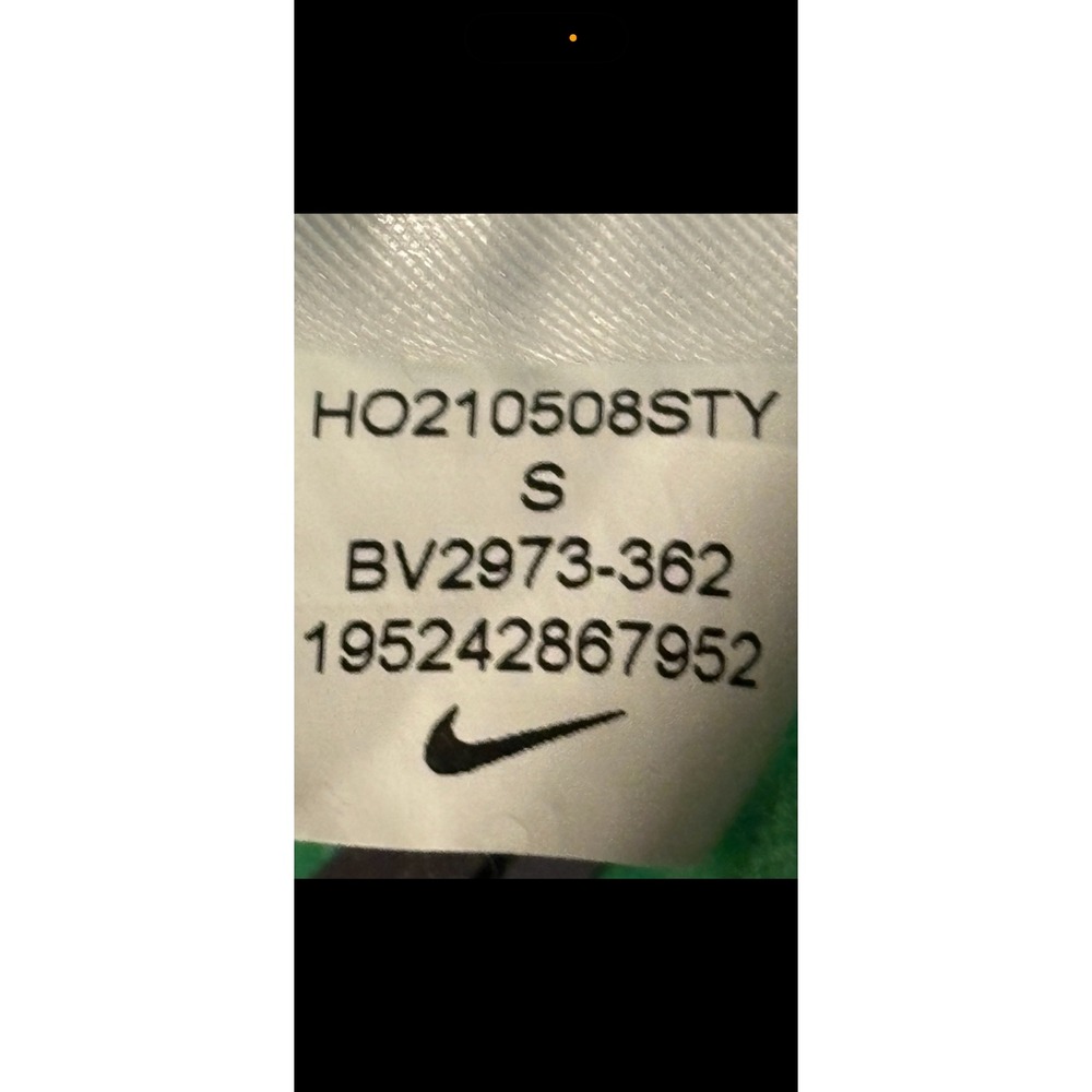 Nike Green Hoodie Sweatshirt Men's Size Small Classic Swoosh Logo Pullover - Picture 7 of 7